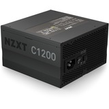 NZXT PC strømforsyning Sort