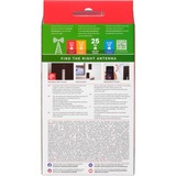 One for all DVB-T2 indendørsantenne SV9425-5G Sort