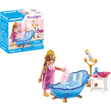 PLAYMOBIL Princess Magic Badeværelse til prinsesse, Bygge legetøj 