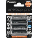 Panasonic eneloop pro Genopladeligt batteri AA Genopladeligt batteri, AA, 4 stk, 2500 mAh, Sort