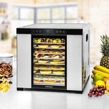 Rommelsbacher Dehydrator DA 1050, Tørremaskine rustfrit stål/Sort