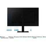 SAMSUNG LED-skærm Sort