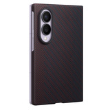 Samsung Carbon Magnet Etui, Mobiltelefon Cover mørk rød