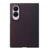 Samsung Carbon Magnet Etui, Mobiltelefon Cover mørk rød
