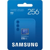 Samsung T7 microSDXC 256 GB, Hukommelseskort Blå