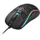 Sharkoon Light² S mus Ambidextrous USB Type-A Optisk 6200 dpi, Gaming mus Sort, Ambidextrous, Optisk, USB Type-A, 6200 dpi, Sort