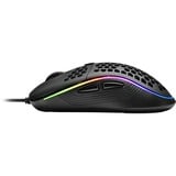 Sharkoon Light² S mus Ambidextrous USB Type-A Optisk 6200 dpi, Gaming mus Sort, Ambidextrous, Optisk, USB Type-A, 6200 dpi, Sort