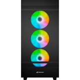 Sharkoon Rebel C50 RGB renoveret, Towerkabinet Sort