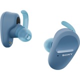 Sony WF-SP800N Headset True Wireless Stereo (TWS) I ørerne Calls/Music Bluetooth Blå, Hovedtelefoner Blå, Headset, I ørerne, Calls/Music, Blå, Binaural, IP55
