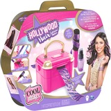 Spin Master Hollywood Hair Extension Maker, Klippe og klistre Pink, Cool Maker Hollywood Hair Extension Maker, Sæt med hårpynt, Dreng/Pige, 8 År, Batterier påkrævet, 370 g