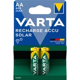 VARTA 56736 Genopladeligt batteri AA Nikkel-Metalhydrid (NiMH) Genopladeligt batteri, AA, Nikkel-Metalhydrid (NiMH), 1,2 V, 2 stk, 800 mAh