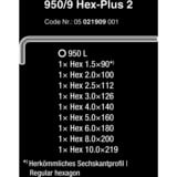Wera 950/9 Hex-Plus 2, Skruetrækker 