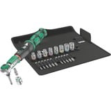 Wera Drehmomentschlüssel Safe-Torque A2 Set 1, 23 dele, Momentnøgle Sort/Grøn