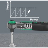 Wera Drehmomentschlüssel Safe-Torque A2 Set 1, 23 dele, Momentnøgle Sort/Grøn