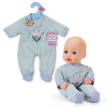 ZAPF Creation BABY born® Sparkedragt Mint 43cm, Dukke tilbehør 