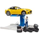 bruder bworld PKW servicecenter + bruder Roadster, Spil køretøj 