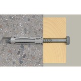 fischer Dyvler SX Plus 12x60 i spand, Dyvel Lys grå