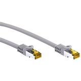 goobay 91585 netværkskabel Grå 1 m Cat7 S/FTP (S-STP) grå, 1 m, Cat7, S/FTP (S-STP), RJ-45, RJ-45