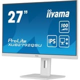 iiyama ProLite XUB2792QSU-W6 computerskærm 68,6 cm (27") 2560 x 1440 pixel Quad HD LED Hvid, LED-skærm hvid (mat), 68,6 cm (27"), 2560 x 1440 pixel, Quad HD, LED, 0,4 ms, Hvid