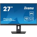 iiyama XUB2792HSU-B6 computerskærm 68,6 cm (27") 1920 x 1080 pixel Fuld HD LED Sort, LED-skærm Sort (mat), 68,6 cm (27"), 1920 x 1080 pixel, Fuld HD, LED, 0,4 ms, Sort