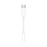 Apple MU7E2ZM/A kabel kønsskifter 3.5mm USB-C Hvid, Adapter Hvid, 3.5mm, USB-C, Hvid