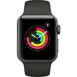 Apple Watch Series 3 38 mm OLED Grå GPS (satellit), SmartWatch grå, OLED, Berøringsskærm, 8 GB, Wi-Fi, GPS (satellit), 26,7 g