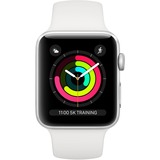 Apple Watch Series 3 38 mm OLED Sølv GPS (satellit), SmartWatch Sølv, OLED, Berøringsskærm, 8 GB, Wi-Fi, GPS (satellit), 26,7 g