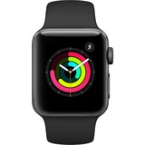 Apple Watch Series 3 42 mm OLED Grå GPS (satellit), SmartWatch grå, OLED, Berøringsskærm, 8 GB, Wi-Fi, GPS (satellit), 32,3 g