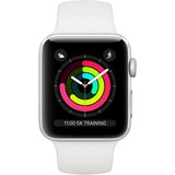 Apple Watch Series 3 42 mm OLED Sølv GPS (satellit), SmartWatch Sølv, OLED, Berøringsskærm, 8 GB, Wi-Fi, GPS (satellit), 32,3 g