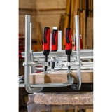 BESSEY GZ30-2K klemme F-klemme 30 cm Sort, Rød, Rustfrit stål, Skruetvinge Sort/Rød, F-klemme, Plast, Stål, 30 cm