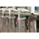 BESSEY Spændeklemme med håndtag KliKlamp KLI40, Skruetvinge Sølv/Sort