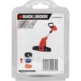 BLACK+DECKER A6441-XJ tilbehør til kratskærer & kantklipper, Græstrimmer tråd Sort, Blå, 6 m, GL315, GL337, GL350, GL650, GL660. GL670, GL651, GL652, GL653, GL655, GL656, GL687, GL681, 1, 2, 1,5 mm