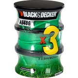 BLACK+DECKER A6486-XJ, Græstrimmer tråd 