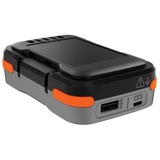 BLACK+DECKER BDCB12B Lithium-Ion (Li-Ion) 1500 mAh Sort, Grå, Orange, Batteri Sort/Orange, 1500 mAh, Lithium-Ion (Li-Ion), 12 V, Sort, Grå, Orange