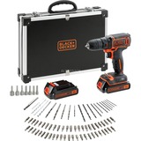 BLACK+DECKER BDCDC18BAFC, Bore-/ skruemaskine Sort/Orange