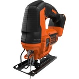 BLACK+DECKER BDCJS18N stiksav 18 V i karton uden tilbehør Orange/Sort, solo