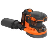 BLACK+DECKER BDCROS18 18V Lithium Rystepudser batteridreven slibemaskine , Tilfældige rystepudser Orange/Sort, uden batteri og oplader