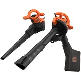 BLACK+DECKER BEBLV260-QS luftblæser/tørretumbler Sort, Orange, Løvblæsere VAC/suger Sort/Orange, 4,8 kg, 1 stk