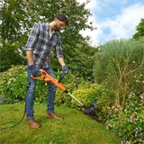 BLACK+DECKER BESTE630-QS, Græs trimmer Orange/Sort