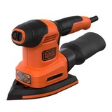 BLACK+DECKER BEW200K Multi slibemaskine 12000 rpm Sort, Orange, Delta Sanders Orange/Sort, Multi slibemaskine, Velcro, Sort, Orange, 12000 rpm, 1 mm, 82,5 dB