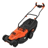 BLACK+DECKER BLACK+DECKER BEMW471BH-QS Tondeuse à Gazon Filaire 6 Hauteurs, 1600 W, Orange, 38 cm, Plæneklipper Orange/Sort, 1600 W, Orange, 38 cm