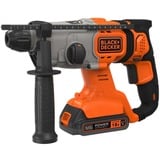 BLACK+DECKER Batteri kombihammer BCD900E2K, 18Volt, Borehammer Orange/Sort