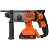 BLACK+DECKER Batteri kombihammer BCD900E2K, 18Volt, Borehammer Orange/Sort