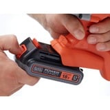 BLACK+DECKER Batteri kombihammer BCD900E2K, 18Volt, Borehammer Orange/Sort