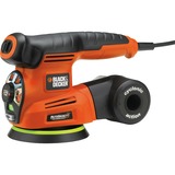 BLACK+DECKER Black + Decker KA280K Multiponceuse Autoselect 2 Vitesses, Multi Sander Orange/Sort, Multi slibemaskine, 8500 rpm, 13000 rpm, 220 W, 230 V, 12,5 cm