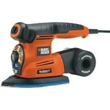 BLACK+DECKER Black + Decker KA280K Multiponceuse Autoselect 2 Vitesses, Multi Sander Orange/Sort, Multi slibemaskine, 8500 rpm, 13000 rpm, 220 W, 230 V, 12,5 cm