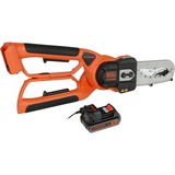 BLACK+DECKER GKC1000L-QW Grensav Grensaks Alligator Orange/Sort, inklusiv batteri og oplader