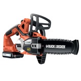 BLACK+DECKER GKC1820L20 batteridreven kædesav 3,1 m/s Sort, Orange 18 V Lithium-Ion (Li-Ion), Motorsav Orange/Sort, 18 V, Lithium-Ion (Li-Ion), 2 At, 2,3 kg