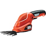 BLACK+DECKER GSL200 batteridreven græssaks 8 cm 3,6 V Lithium Sort, Orange, Græs sakse Orange, 8 cm, Sort, Orange, Lithium, 3,6 V, 1,1 At, 580 g