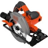 BLACK+DECKER Håndcirkelsav CS1550, Rundsav Orange/Sort